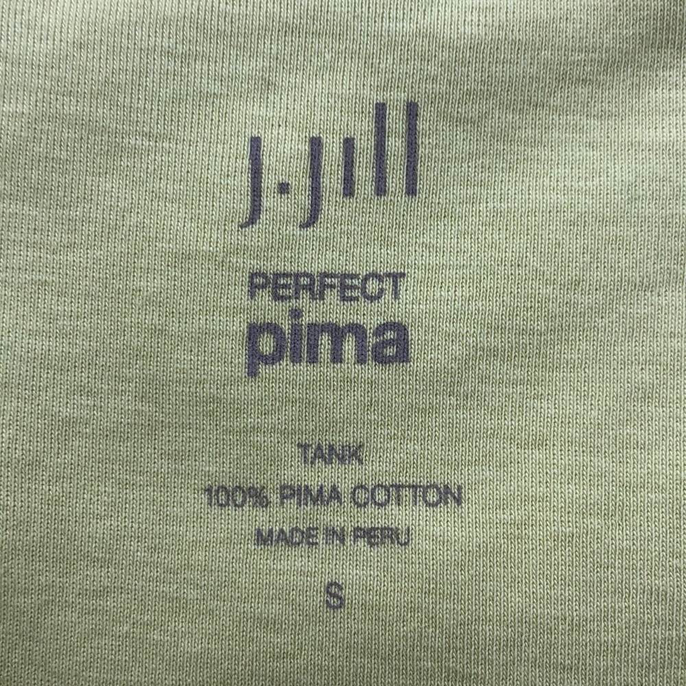 J. Jill Yellow Sleeveless Top Tank Top - Picture 5 of 7